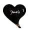 Shavata: Heart Tweezer - Black