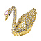 Dragonfly Crystal Studded Trinket Jewellery Box - Multi