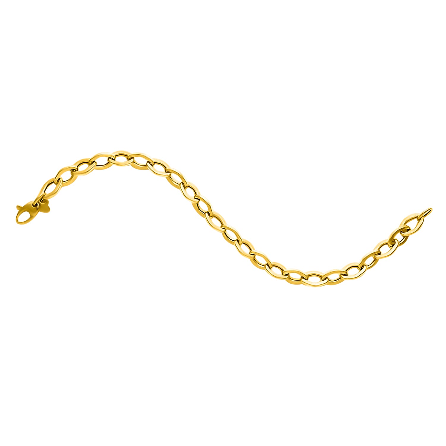 Maestro Collection - 9K Yellow Gold Bracelet (Size - 7.75) 3.25 Grams