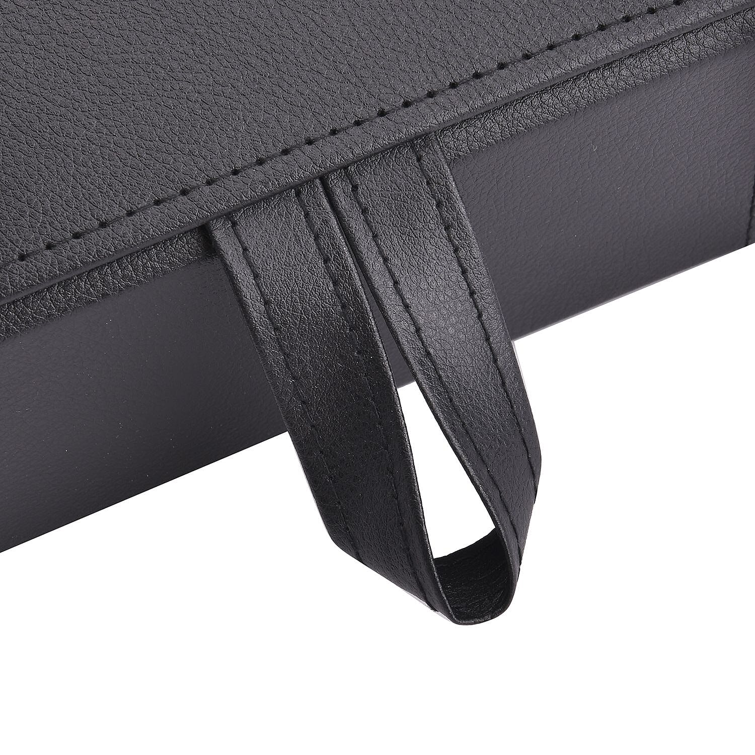 5 Slot Multipurpose Foldable Travel Organizer with Handle (Size 17x13x12 cm) - Black