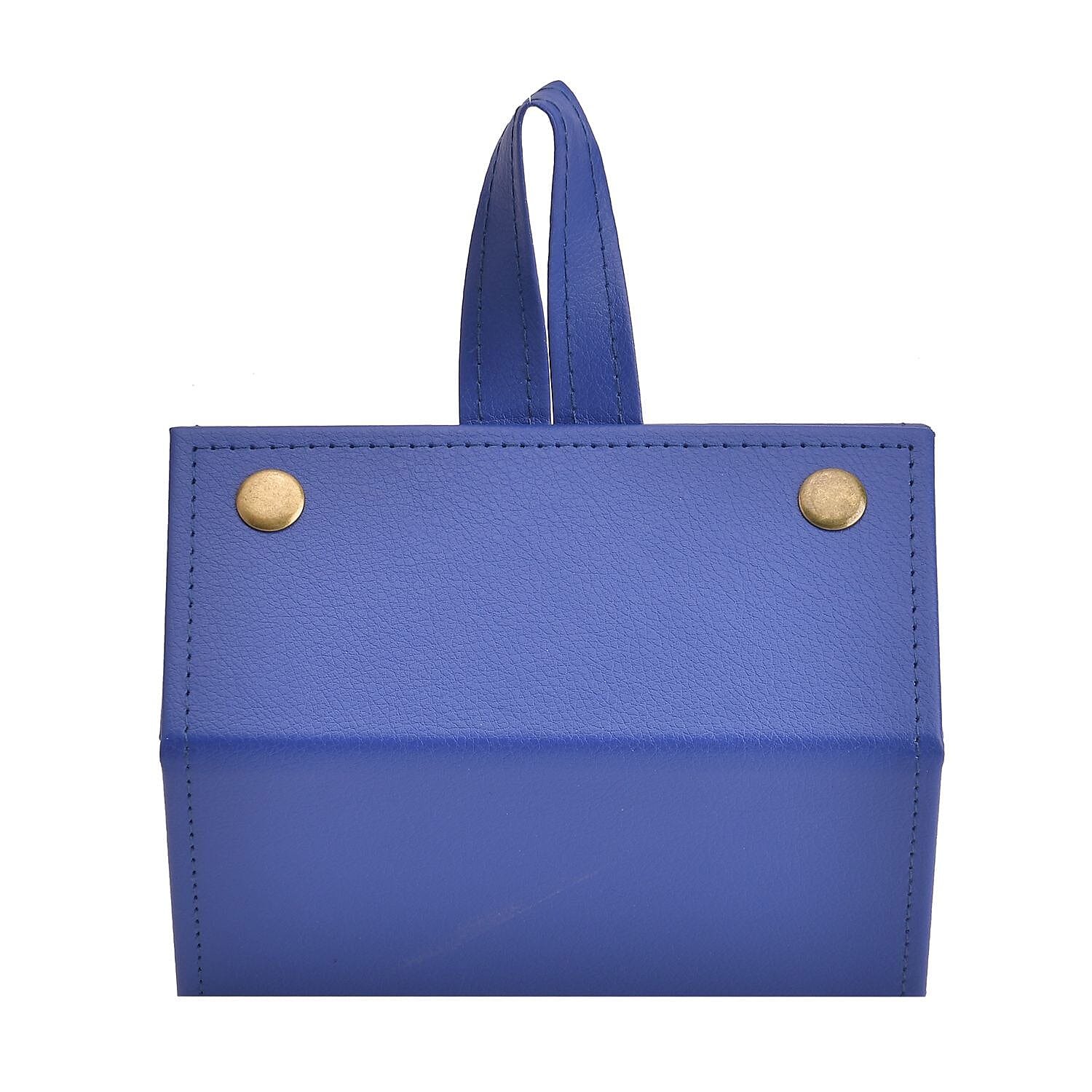 5 Slot Multipurpose Foldable Travel Organizer with Handle (Size 17x13x12 cm) - Blue