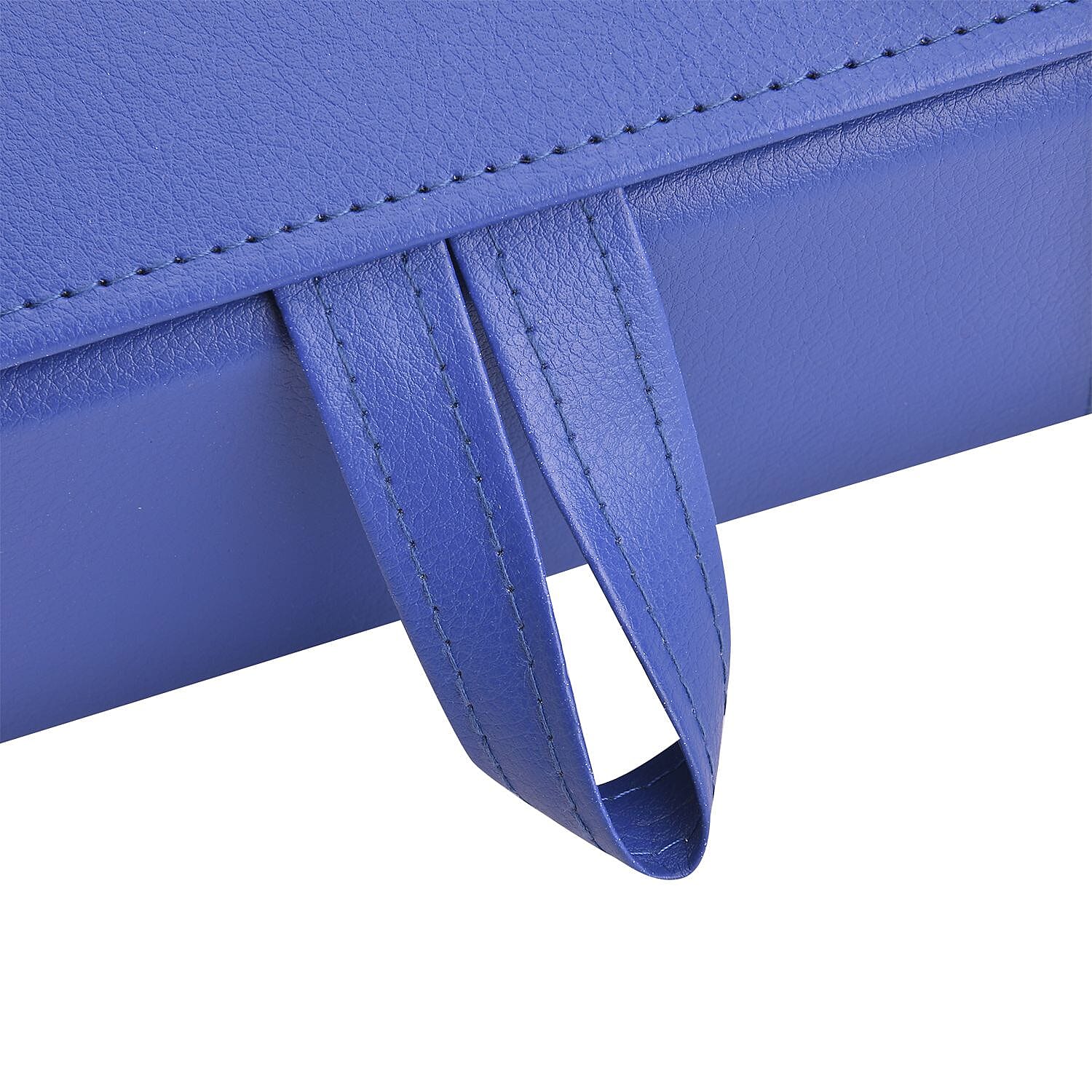 5 Slot Multipurpose Foldable Travel Organizer with Handle (Size 17x13x12 cm) - Blue