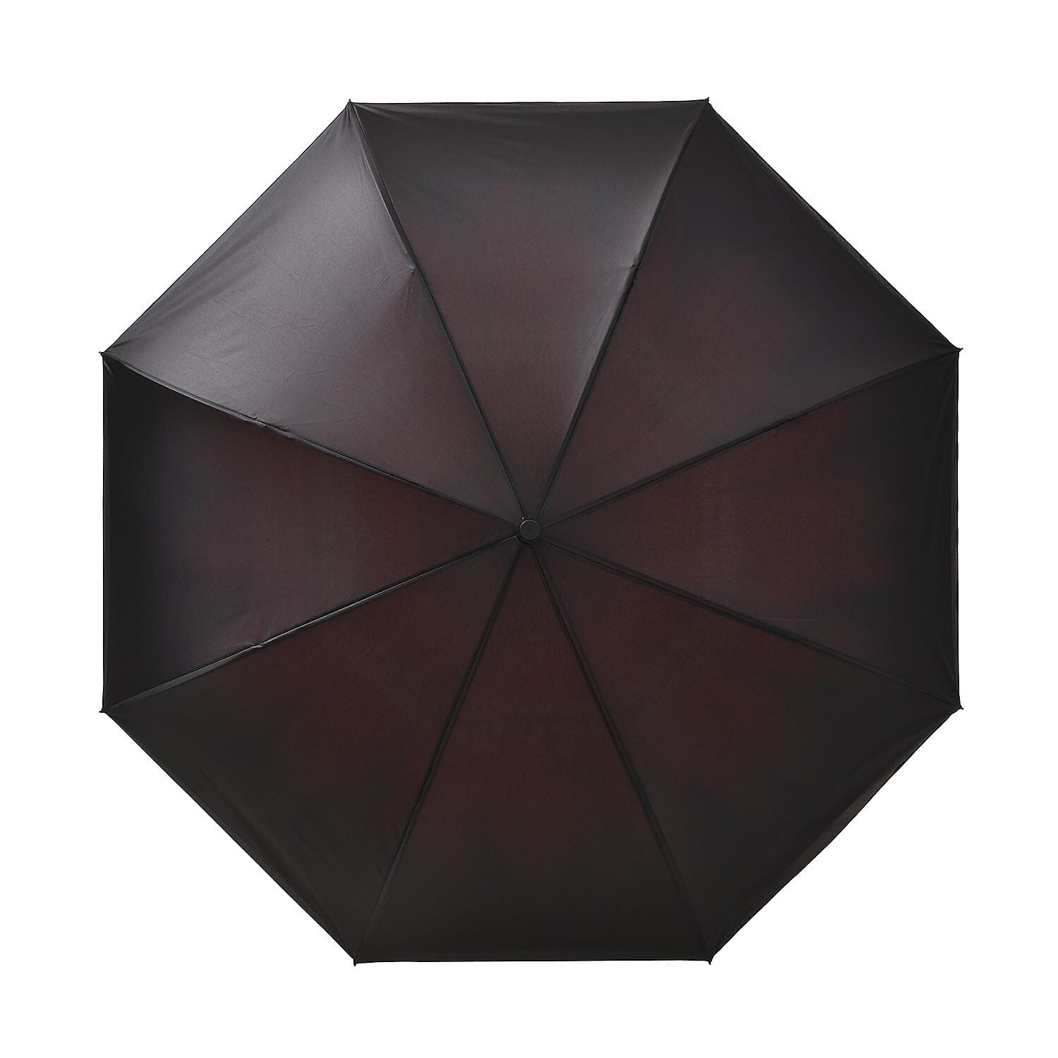 Inverted Umbrella, C Shape Handle Reverse Folding Umbrella, Anti-UV Windproof Travel Umbrella - Red