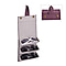 3 Slot Multipurpose Foldable Travel Organizer with Handle (Size 16x12x6 cm) - Maroon