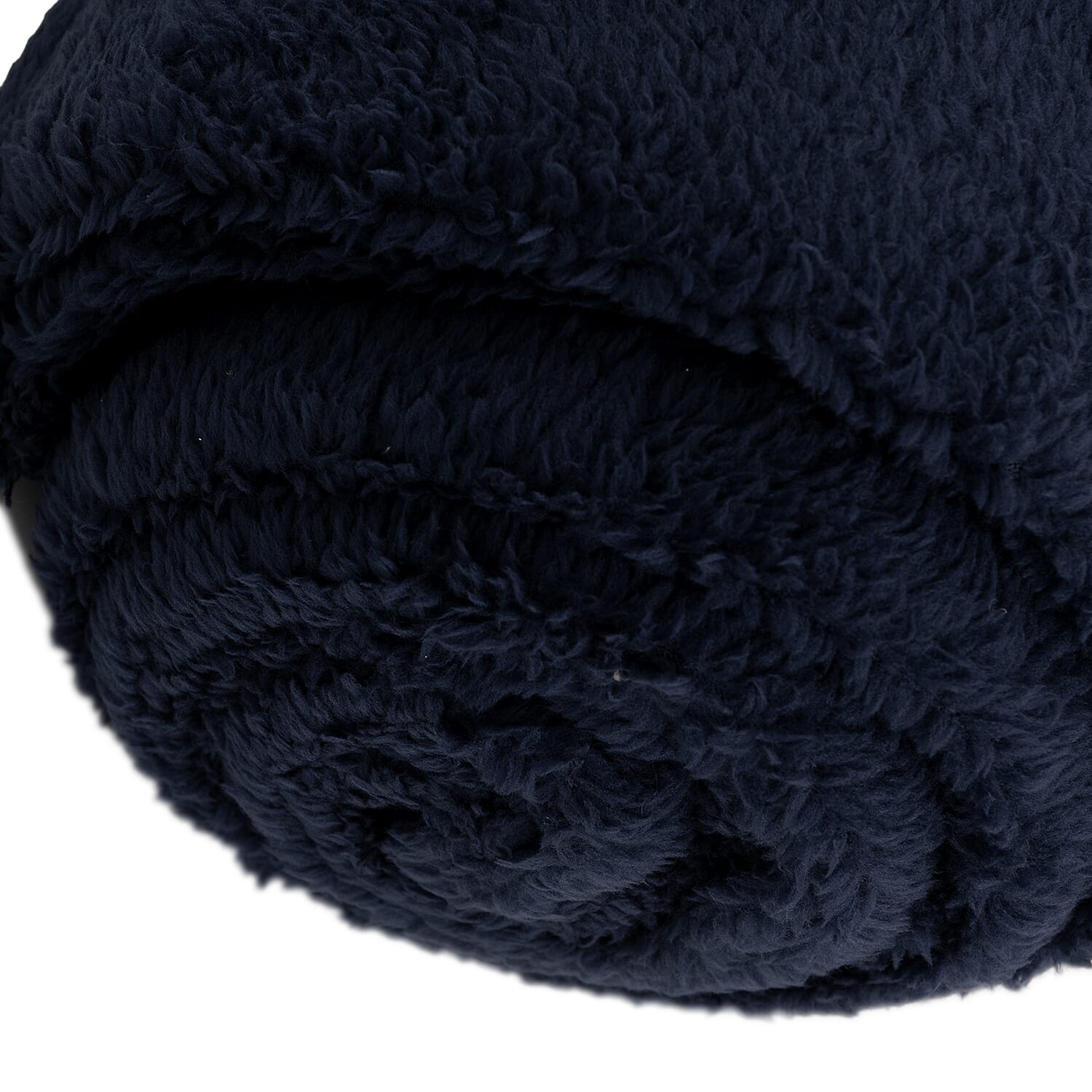 SILENTNIGHT Teddy Fleece Throw (Size 150x125 cm) - Navy