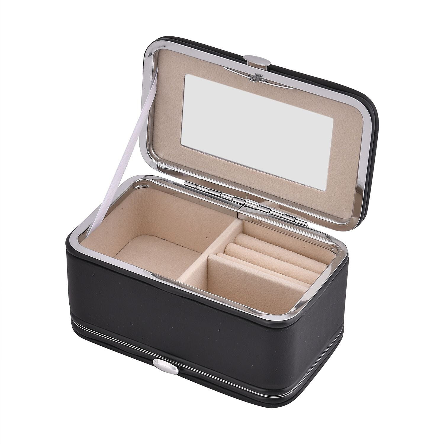 Mega Deal-  Jewellery Organizer with 6 Manicure Set with a  Bracelet (Size 7.5) - Black