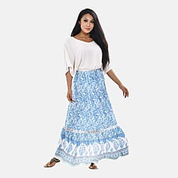 Close Out Print Maxi Skirts