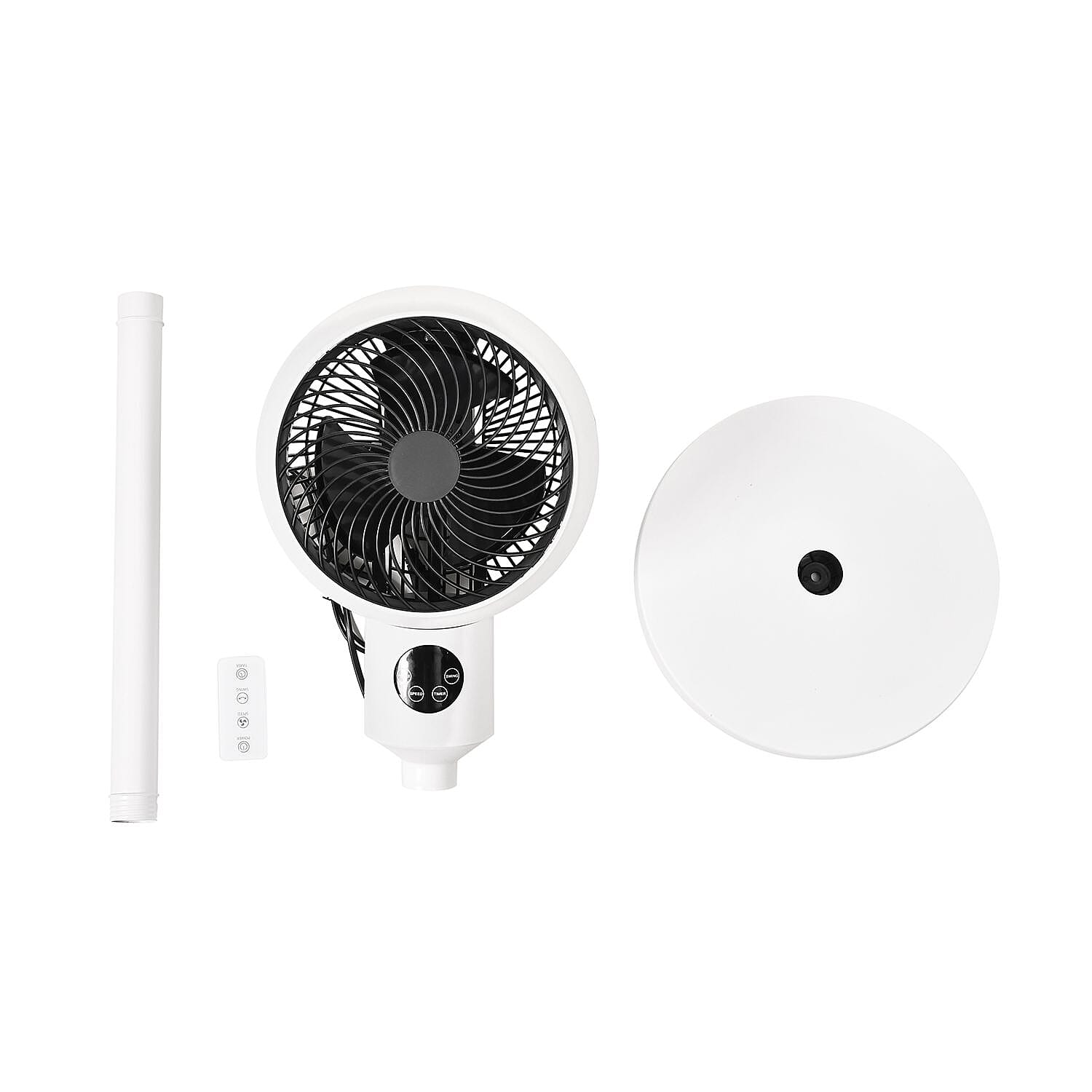 Energy Effiicient Low Noise Super Powerful Air Circulation HOT & COLD Fan with Remote Control (35W) - White (costs 1p per hour) 88cm Energy Effiicient Low Noise Super Powerful Air Circulation HOT & COLD Fan with Remote Control (35W) - White (costs 1p per hour) 88cm
