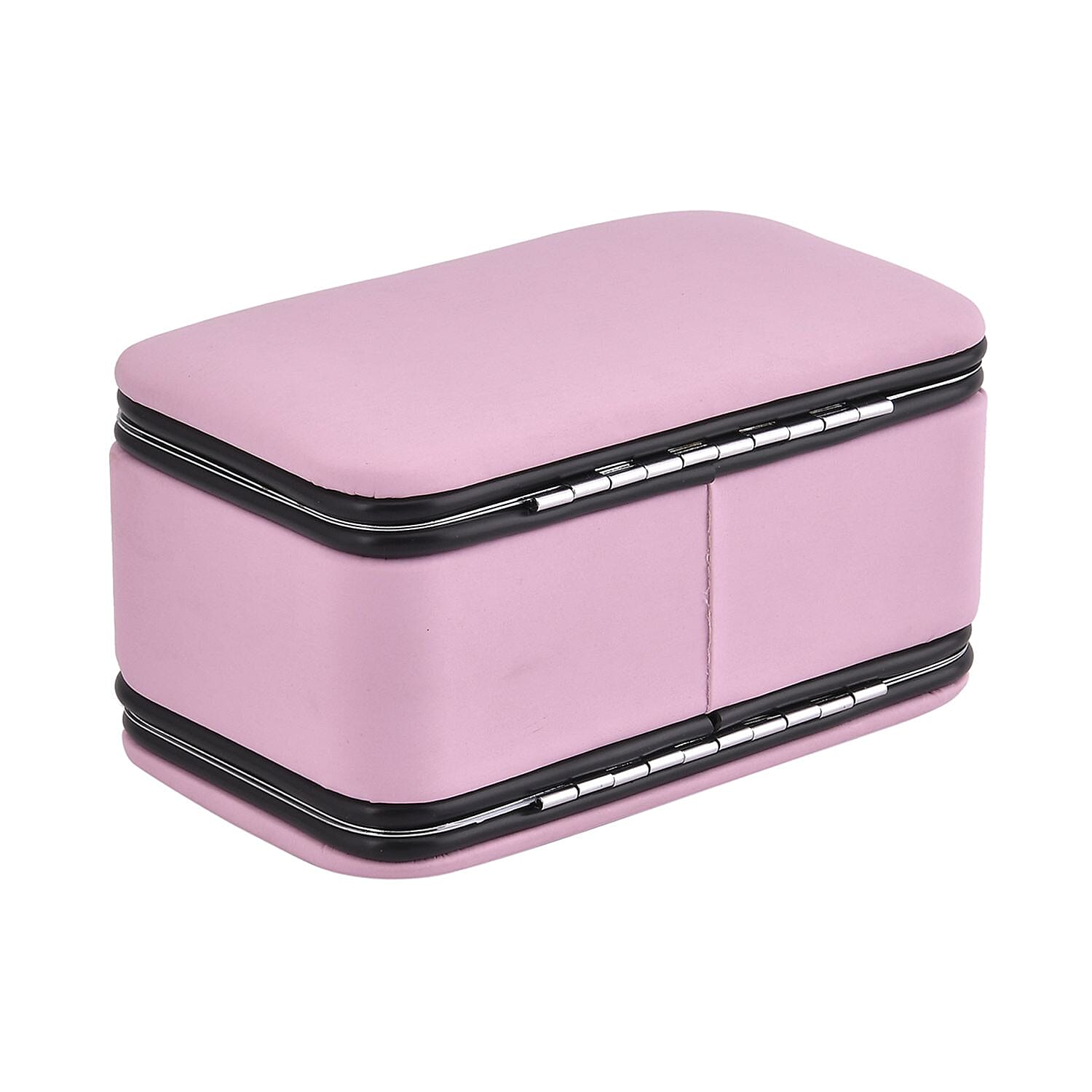 Mega Deal-  Jewellery Organizer with 6 Manicure Set with a  Bracelet (Size 7.5) - Pink