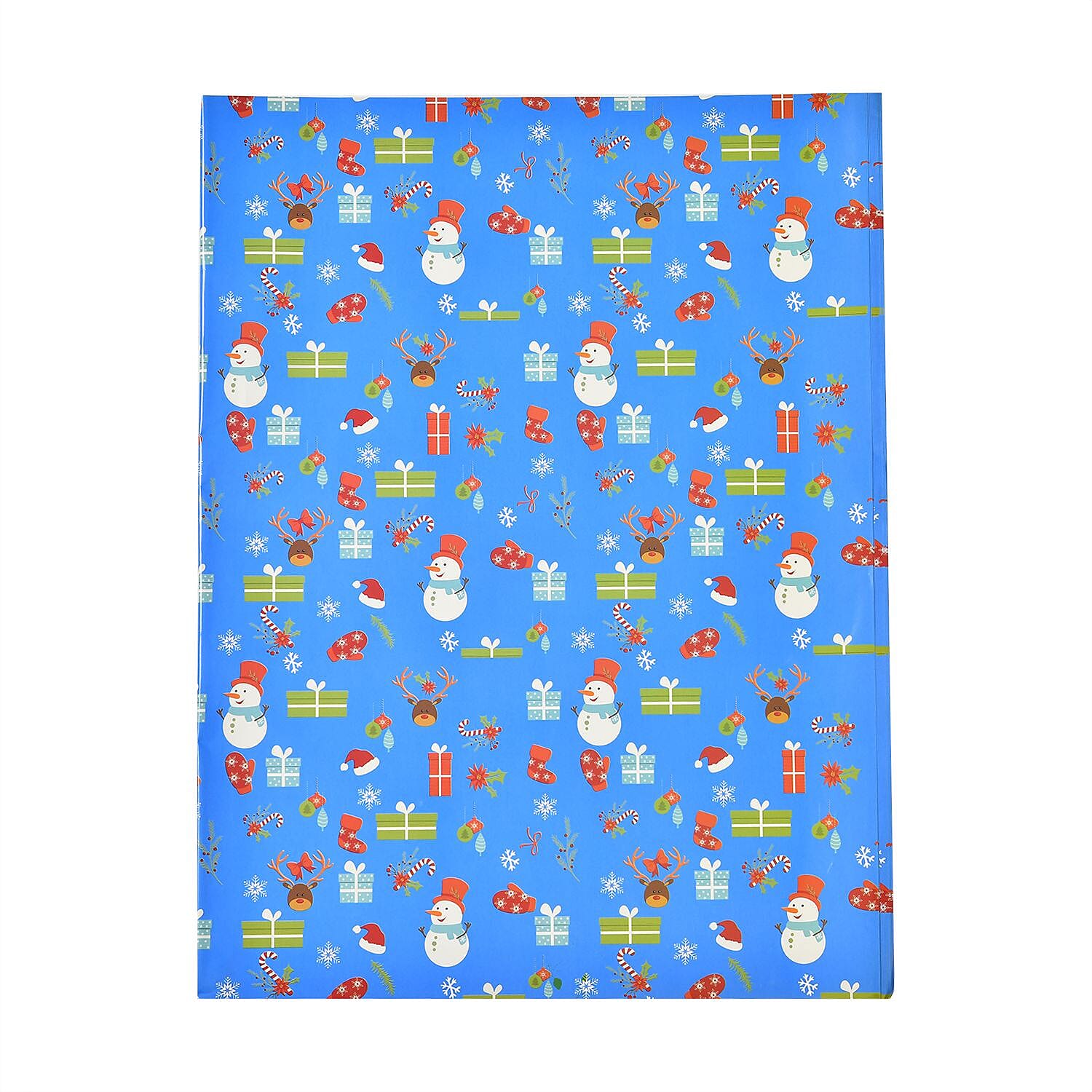 Set of 40 Pieces (10 Pieces x 4 Styles) Wrapping Papers (Size - 74x51 cm) - Multi