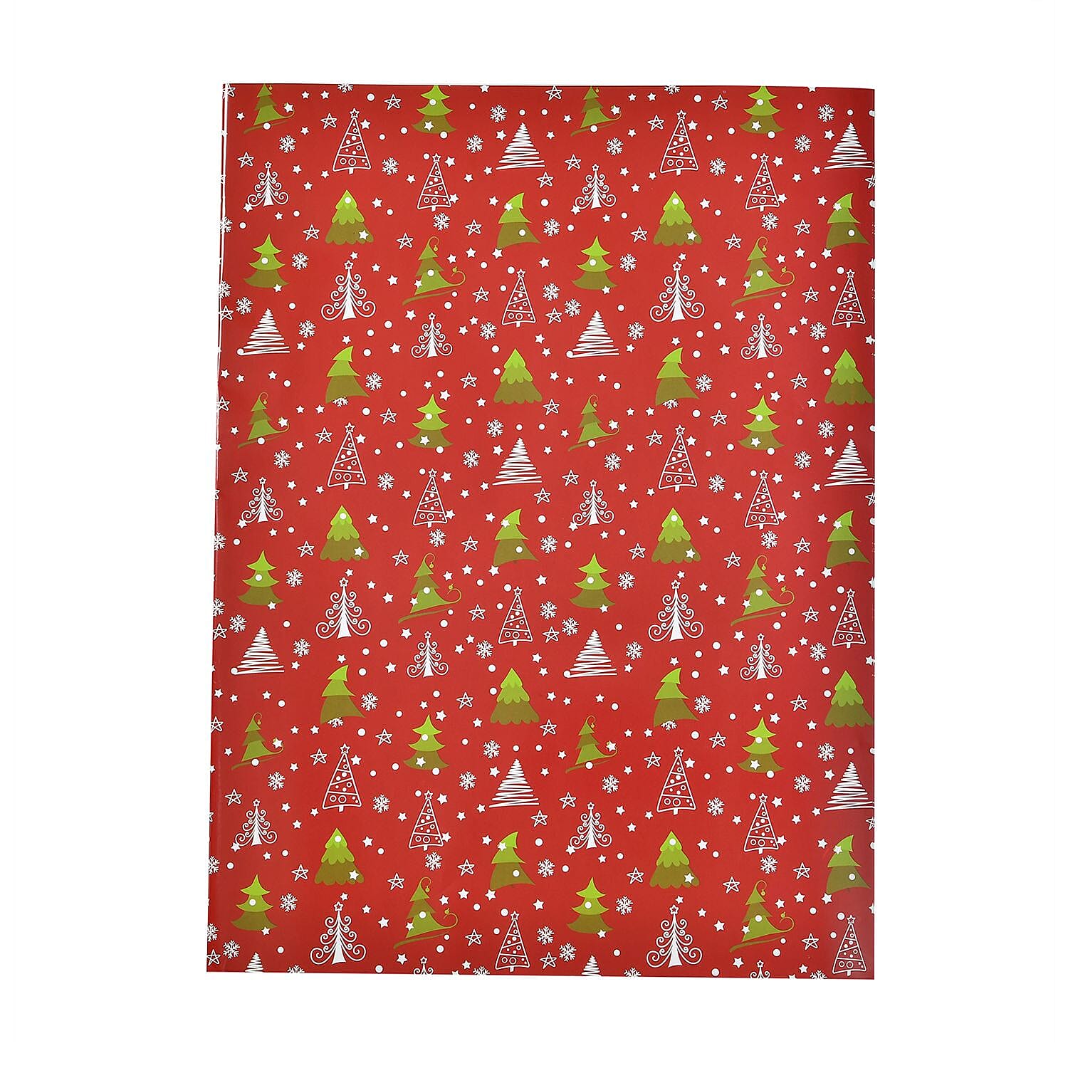 Set of 40 Pieces (10 Pieces x 4 Styles) Wrapping Papers (Size - 74x51 cm) - Multi