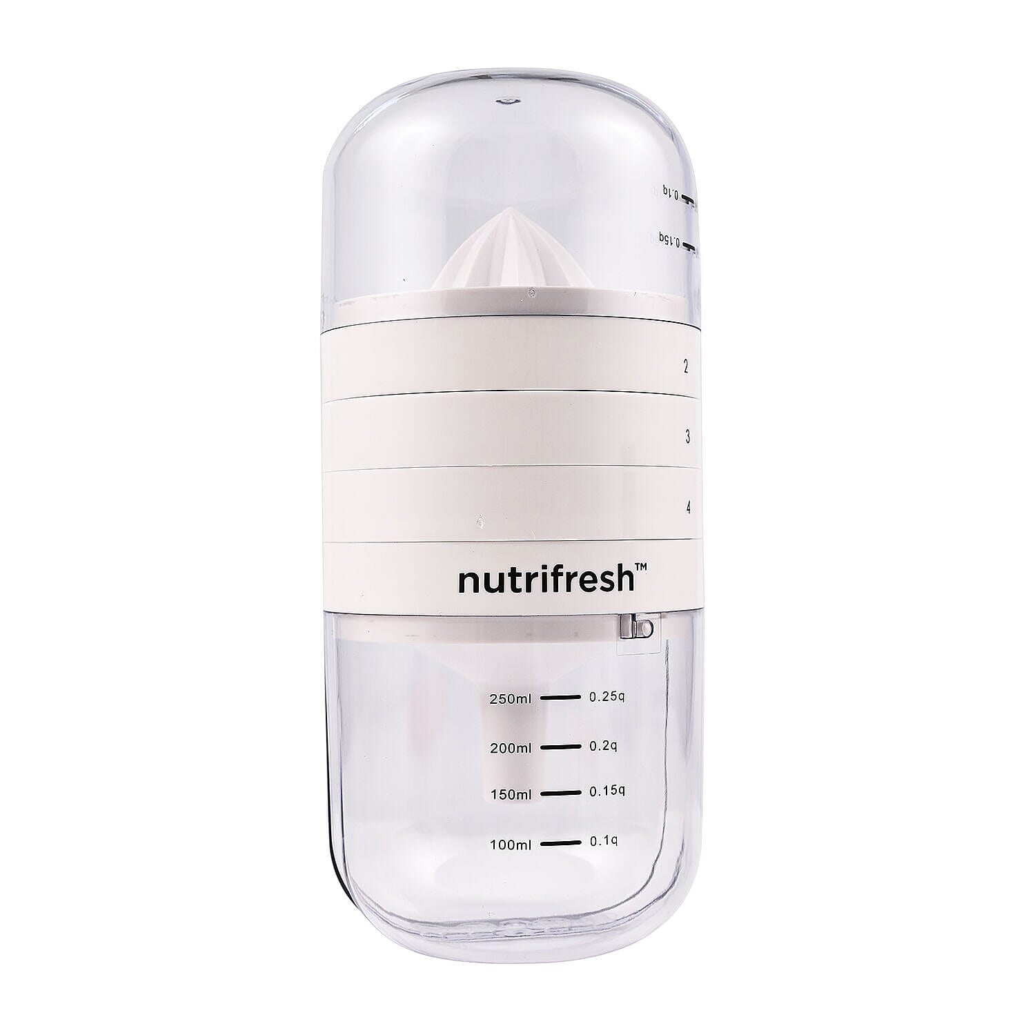 Nutrifresh 6 in 1 Multifunction Cups (Size 19x8 cm) - Orange