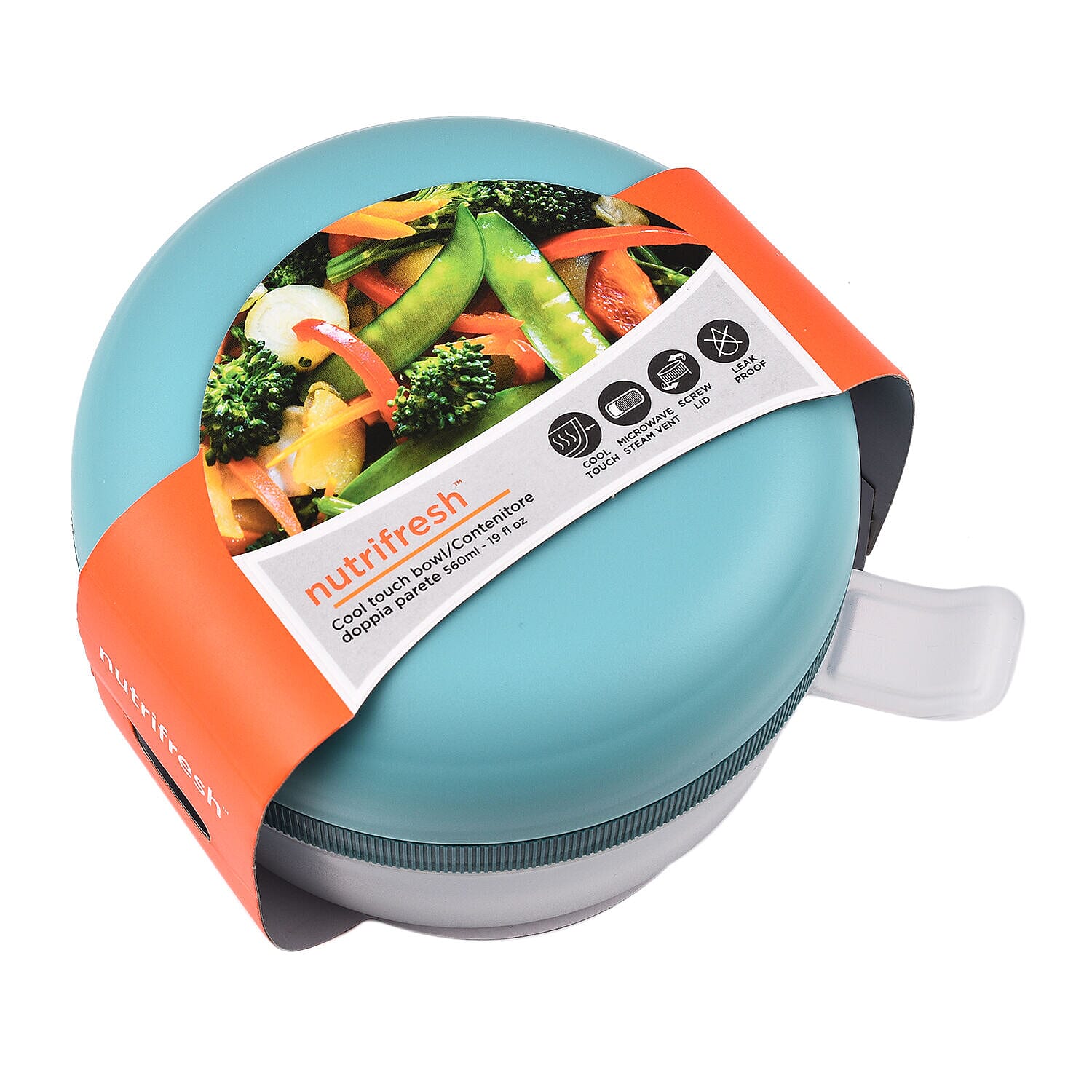 Nutrifresh Cool Touch Soup Bowl (560ml) - Blue