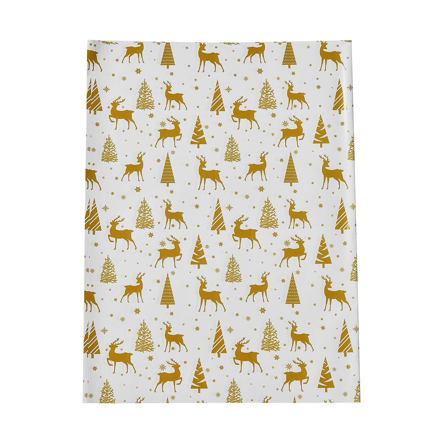 Set of 40 Pieces (10 Pieces x 4 Styles) Wrapping Papers (Size - 74x51 cm) - Multi