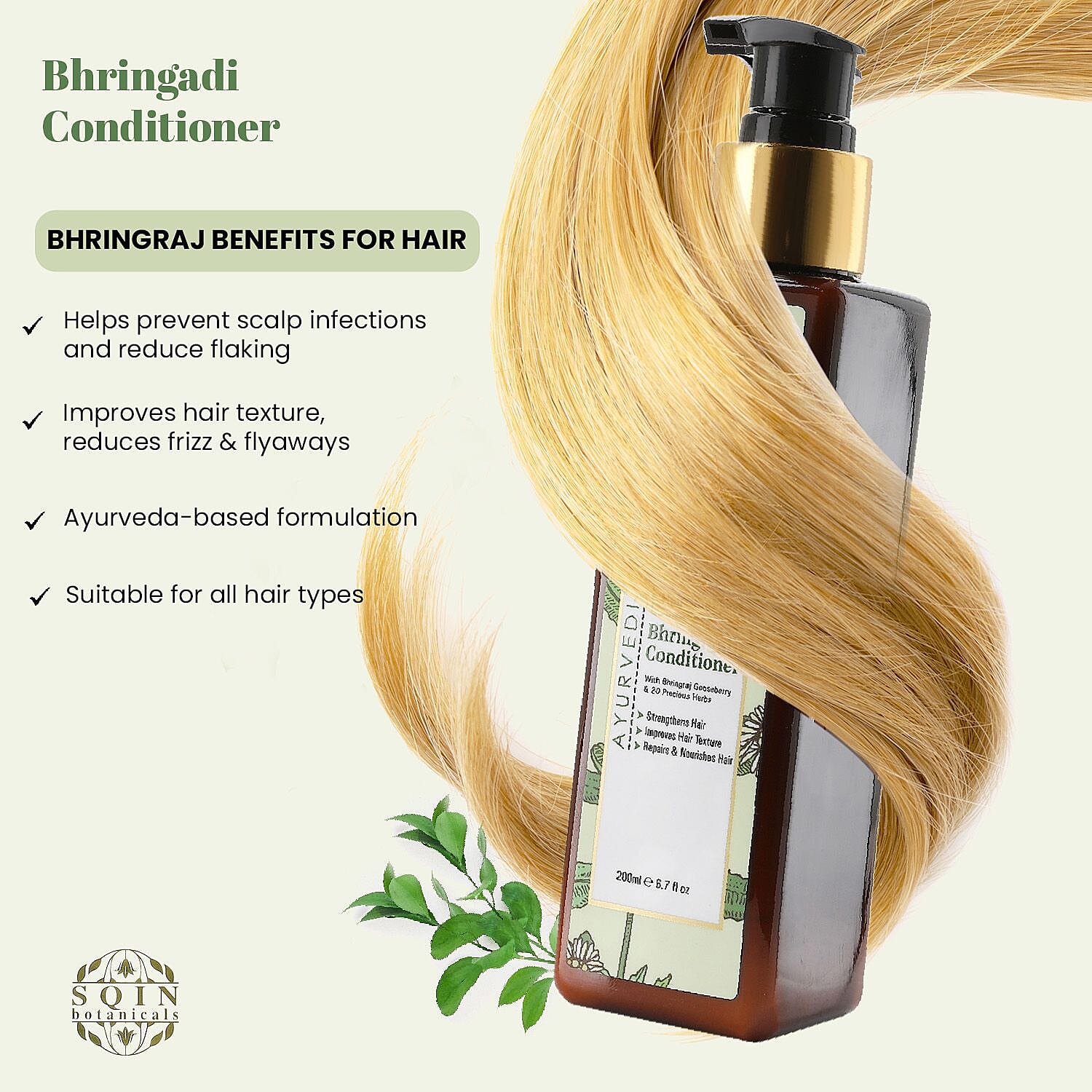 Bhringadi Ayurvedic Hair Conditioner- 100ml