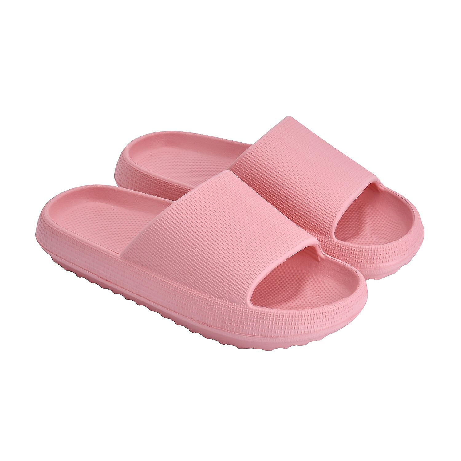 Eva Slippers for Men & Women (Size UK 3-4) - Black