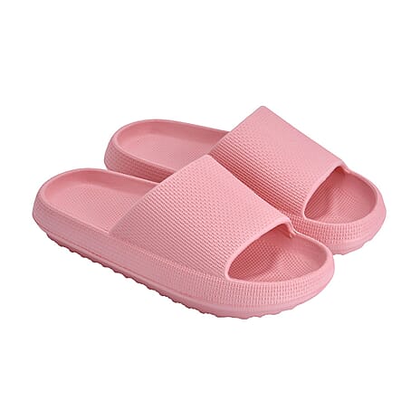 Eva Sliders (Size UK 3-4) - Pink
