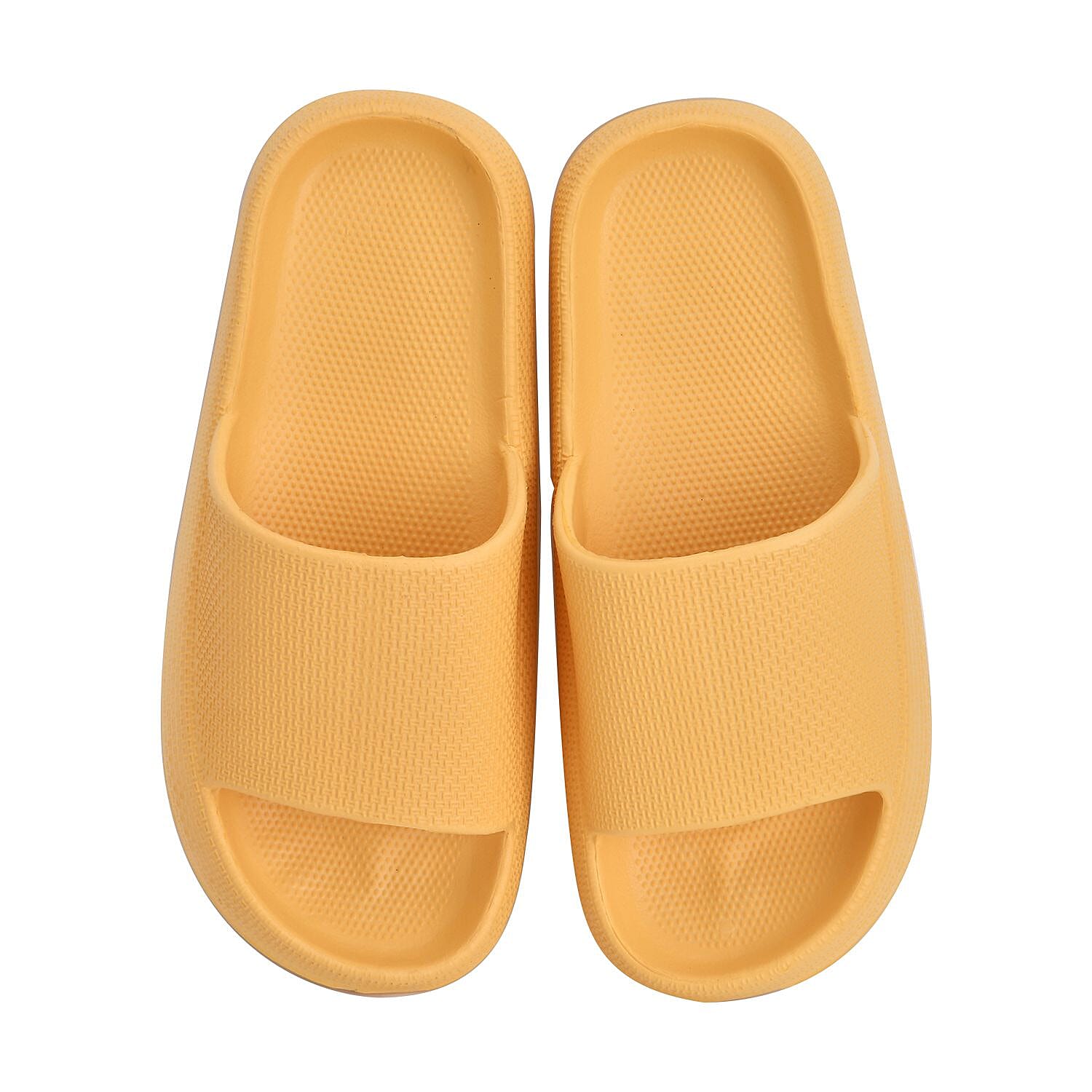 Eva Slippers for Men & Women (Size UK 3-4) - Black