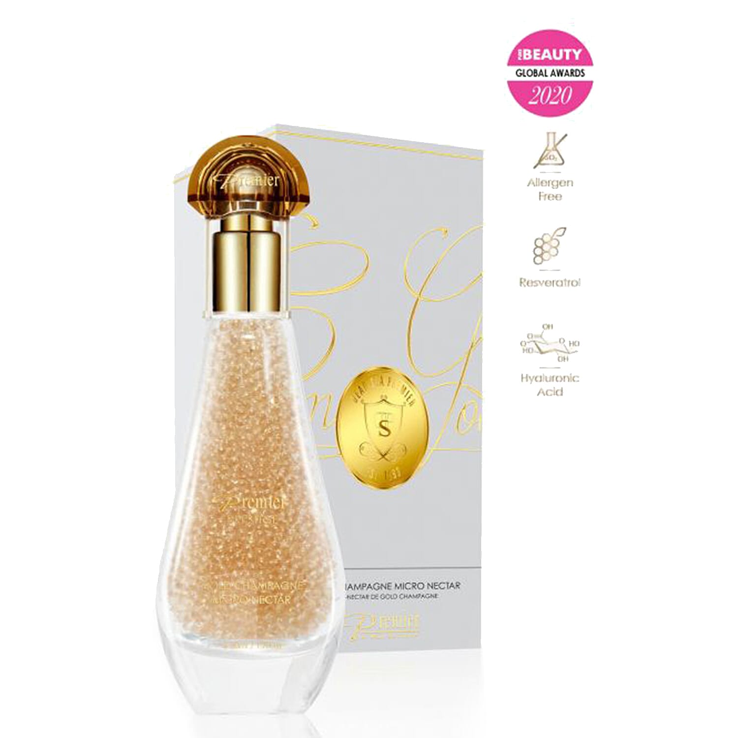 Premier Gold Champagne Micro Nectar - 50ml