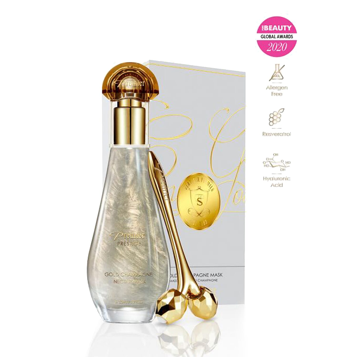 Premier Gold Champagne Mask - 50ml