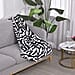 Super Soft Zebra Pattern Big Size Blanket (200x150 cm) - Black - White