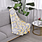Super Soft Damask Pattern Big Size Blanket (200x150 cm) - Yellow