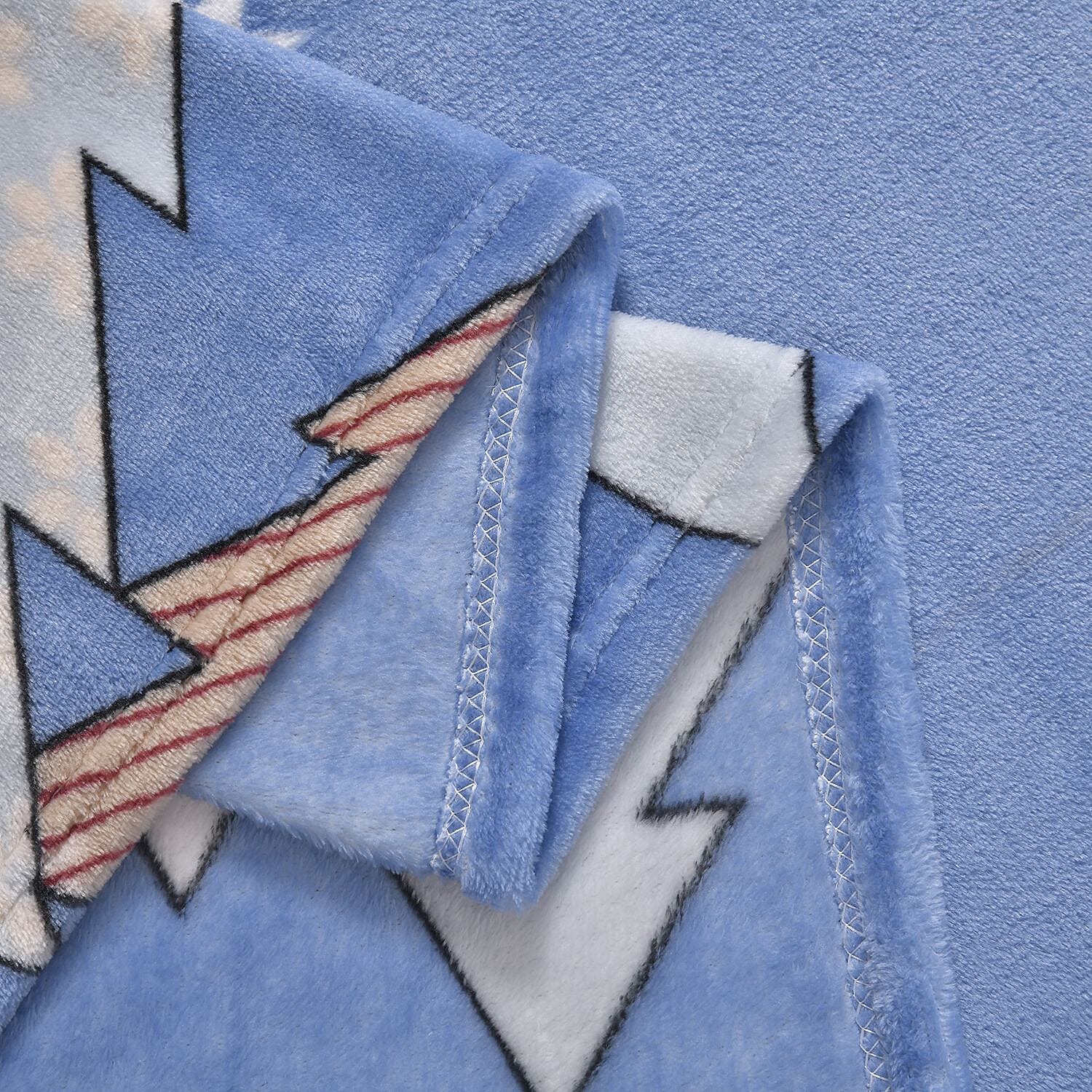 Super Soft Christmas Tree Pattern Big Size Blanket (200 X 150 cm) - Blue