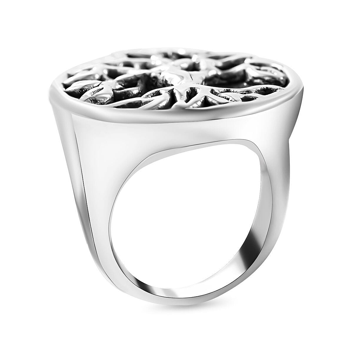 Sterling Silver Tree of Life Ring