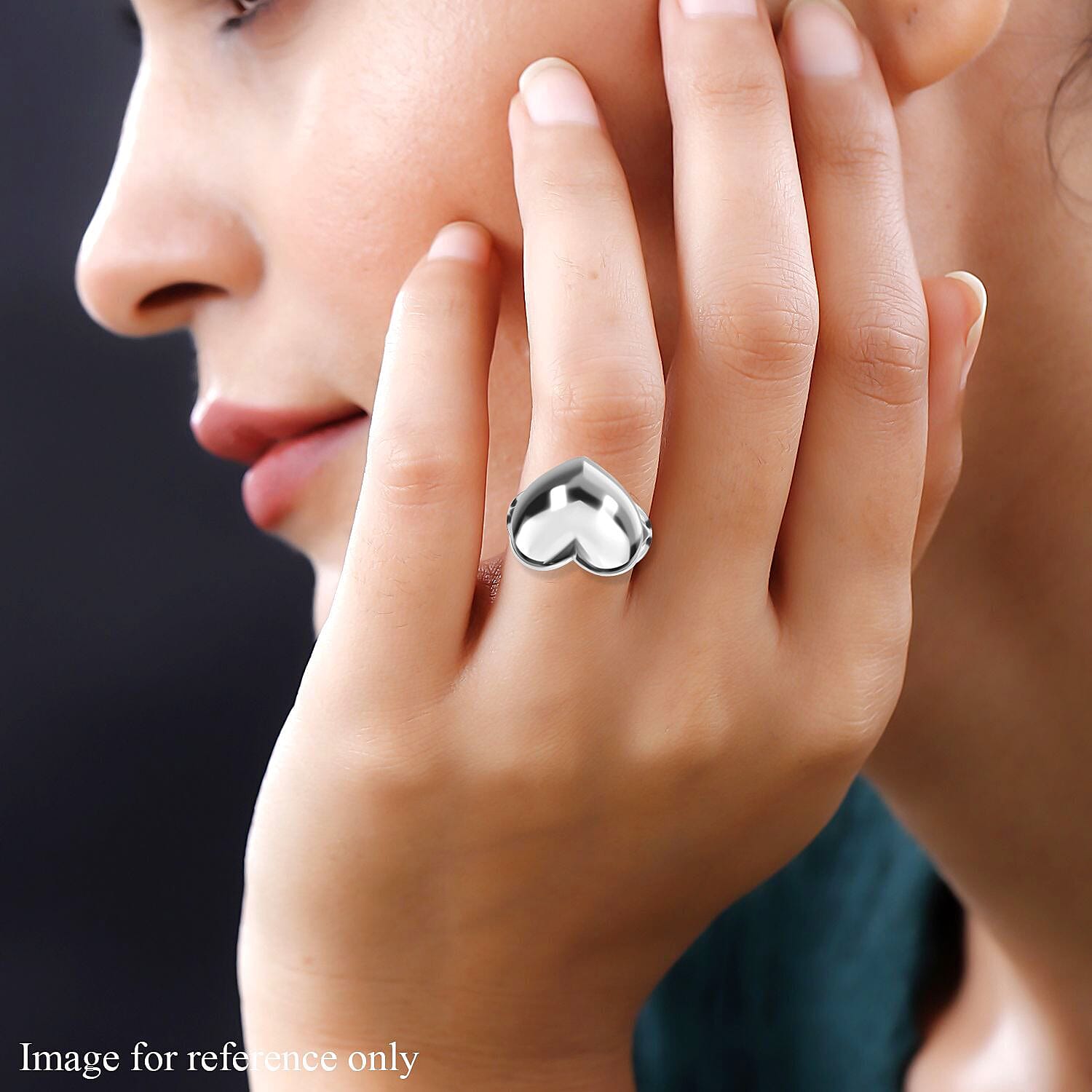 Sterling Silver Heart Ring