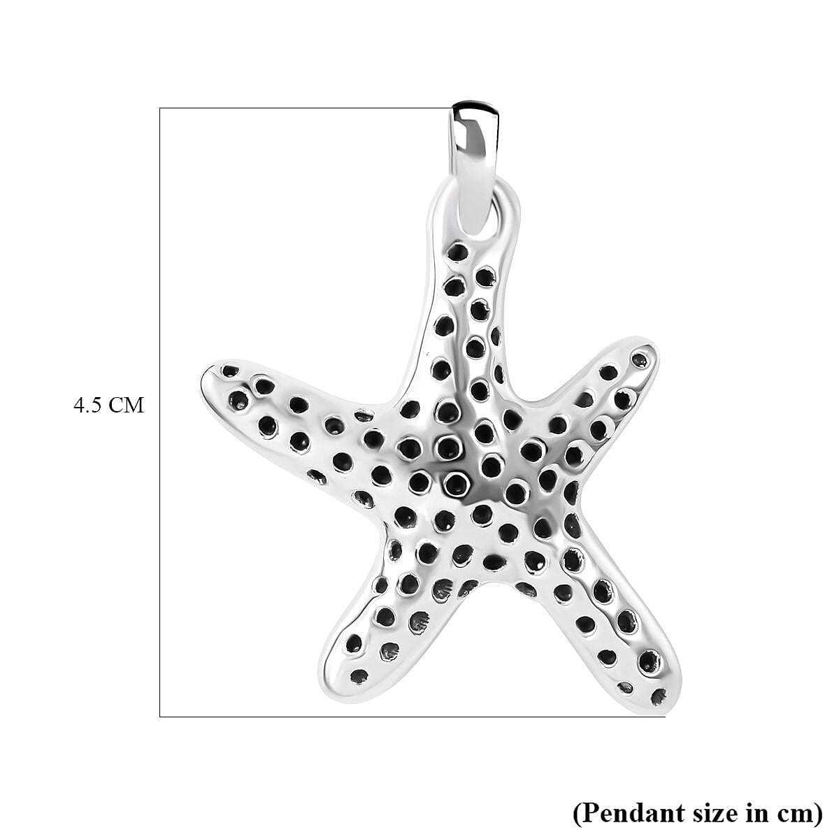 Sterling Silver Starfish Pendant