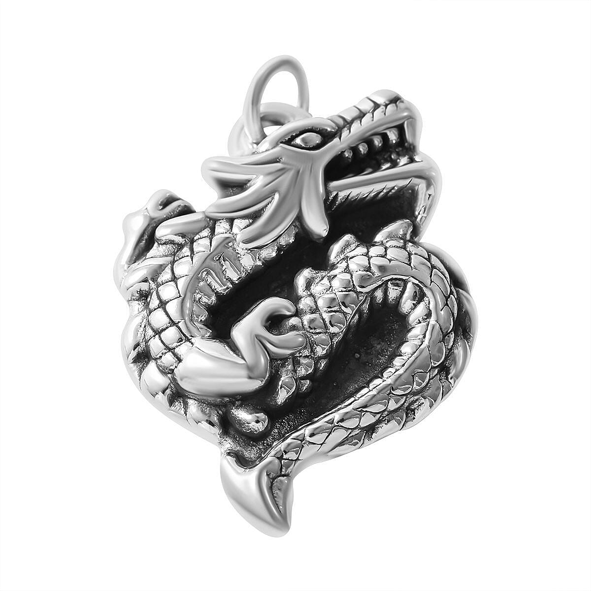 925 silver 1.5 outlets inch dragon pendant