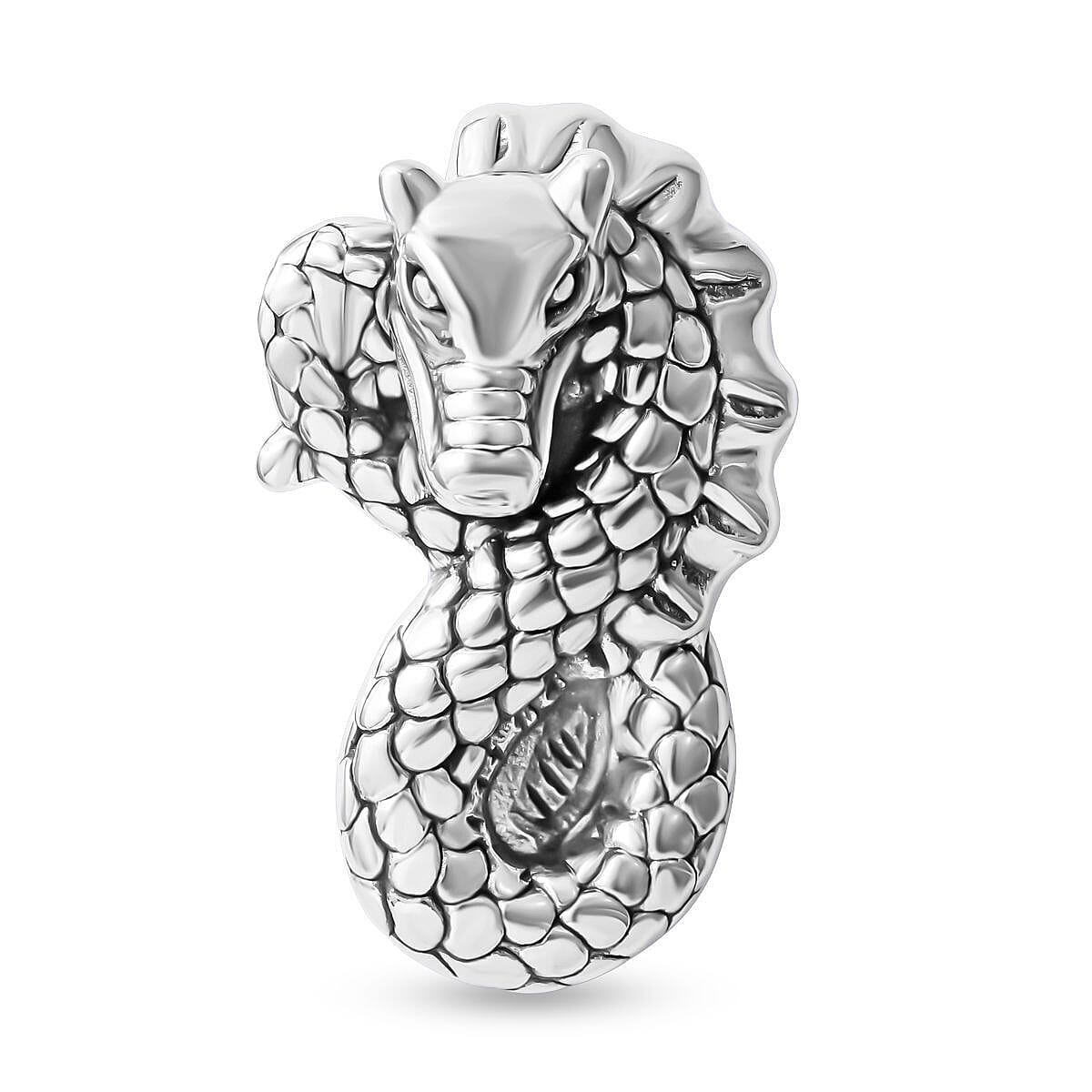 Sterling Silver Dragon Pendant