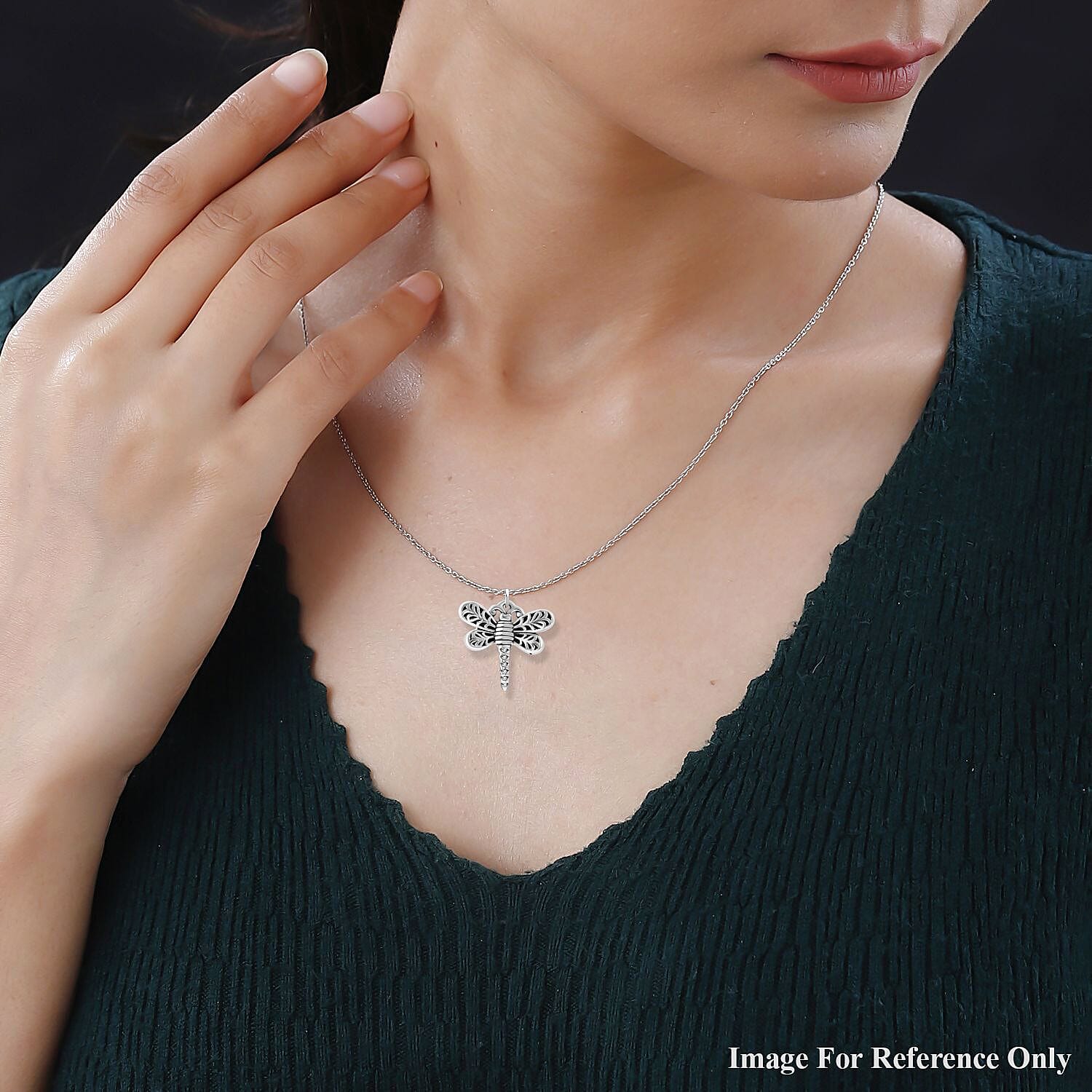 Dreamy on sale dragonfly necklace