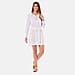 Linen Dress (Size 1x1 cm) - Navy