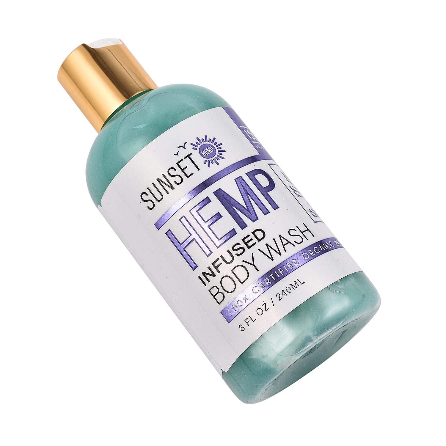 Sunset : Hemp Infused Body Wash 150MG - Apple Blossom & Ylang Ylang 240ml