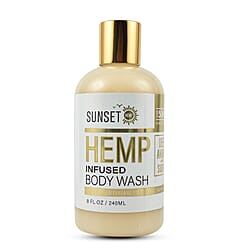 Sunset : Hemp Infused Body Wash 150MG - Apple Blossom & Ylang Ylang 240ml