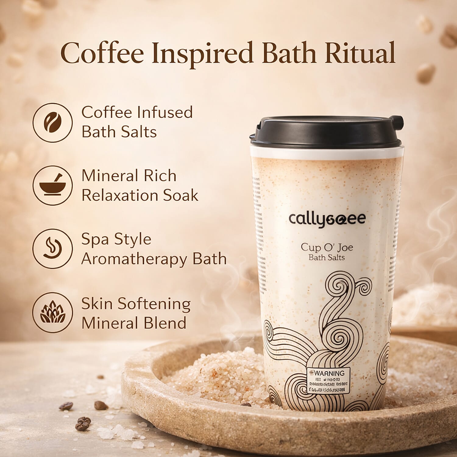 Callyssee Cup O Joe Bath Salts