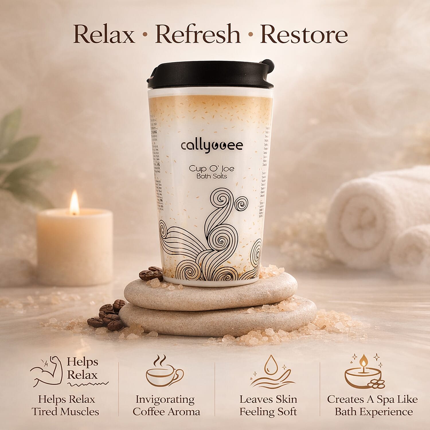 Callyssee Cup O Joe Bath Salts