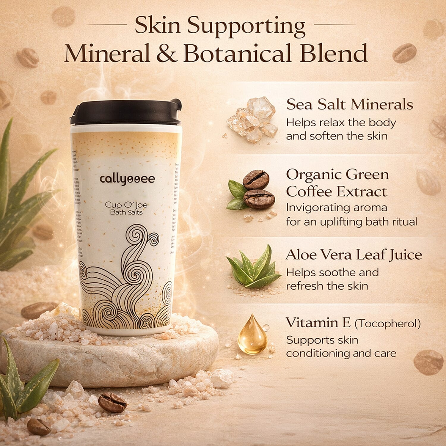 Callyssee Cup O Joe Bath Salts