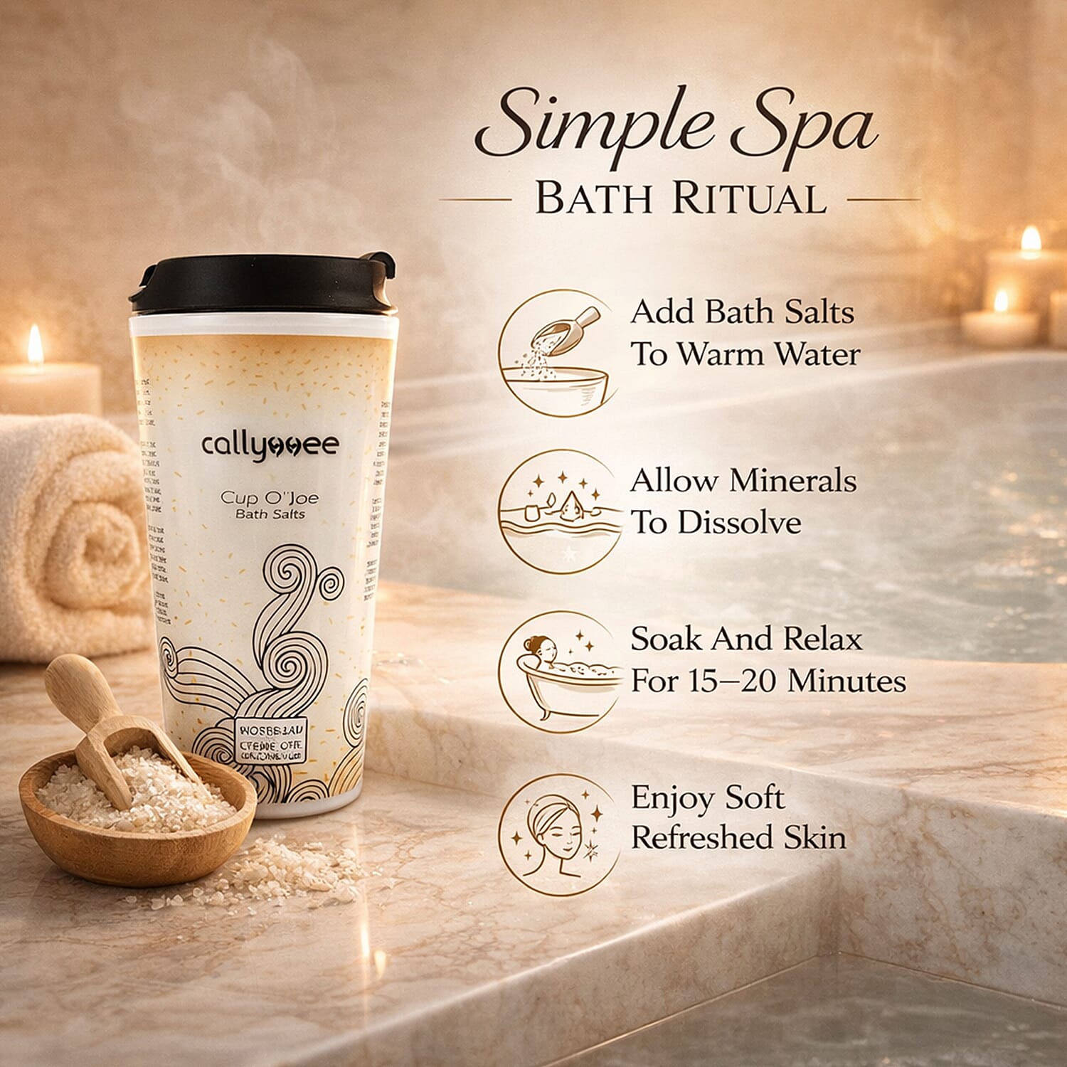 Callyssee Cup O Joe Bath Salts