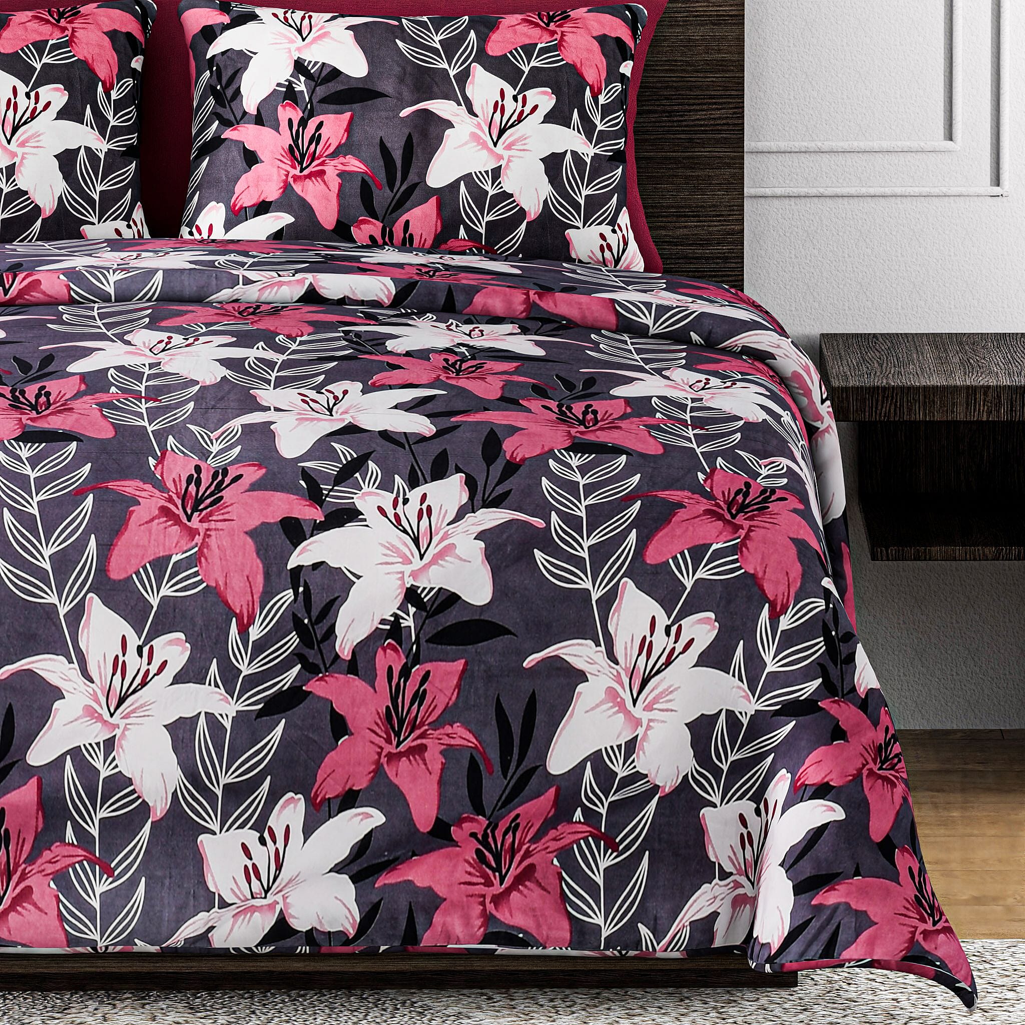 Cotton Solid Sheet (Size 200x1 cm) - Blue & Blue