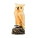 Tucson Find -- Gem Decor Owl Figurine (Length 3.5 cm, Height - 10 Cm) - Black