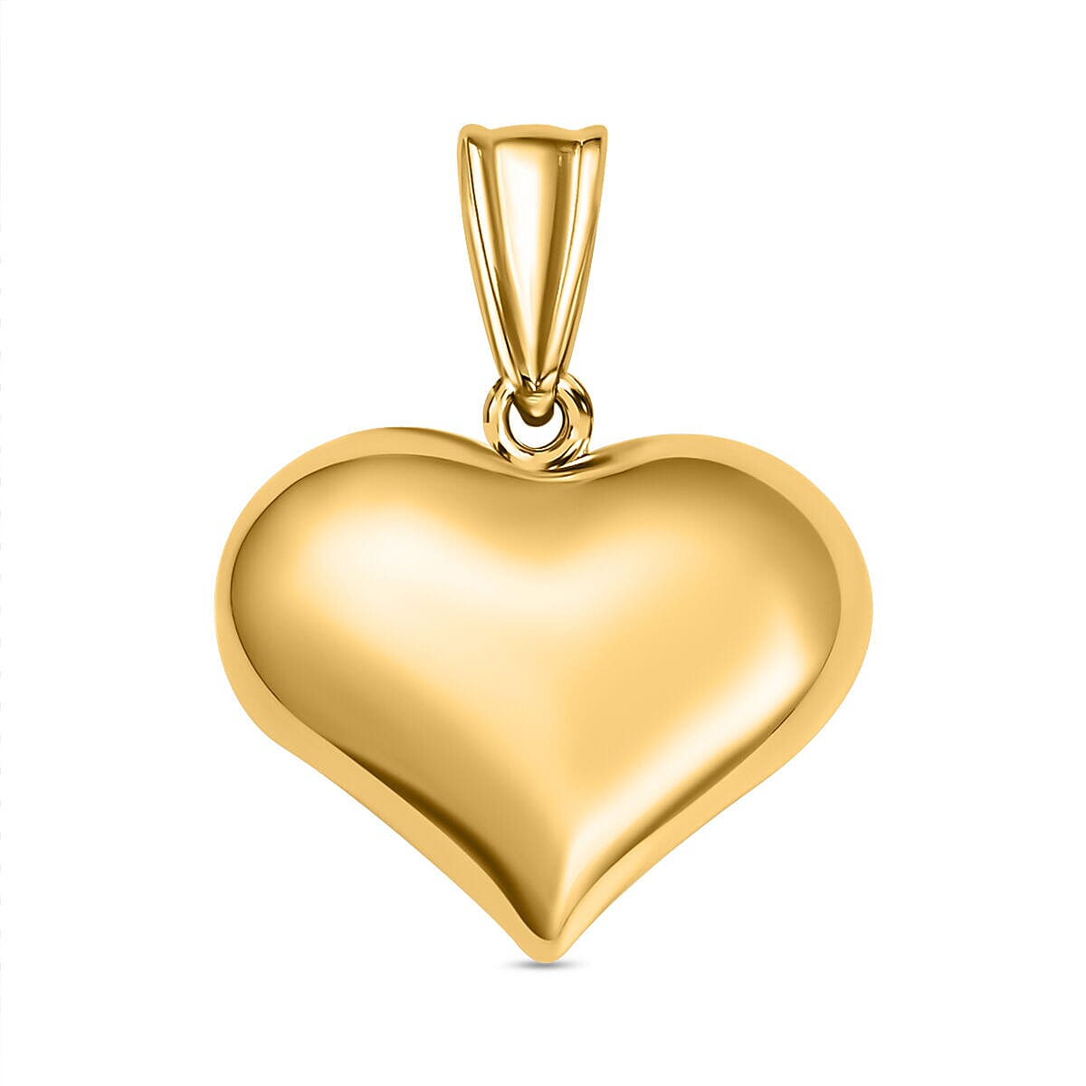 Designer Closeout - 9K Yellow Gold Heart Pendant