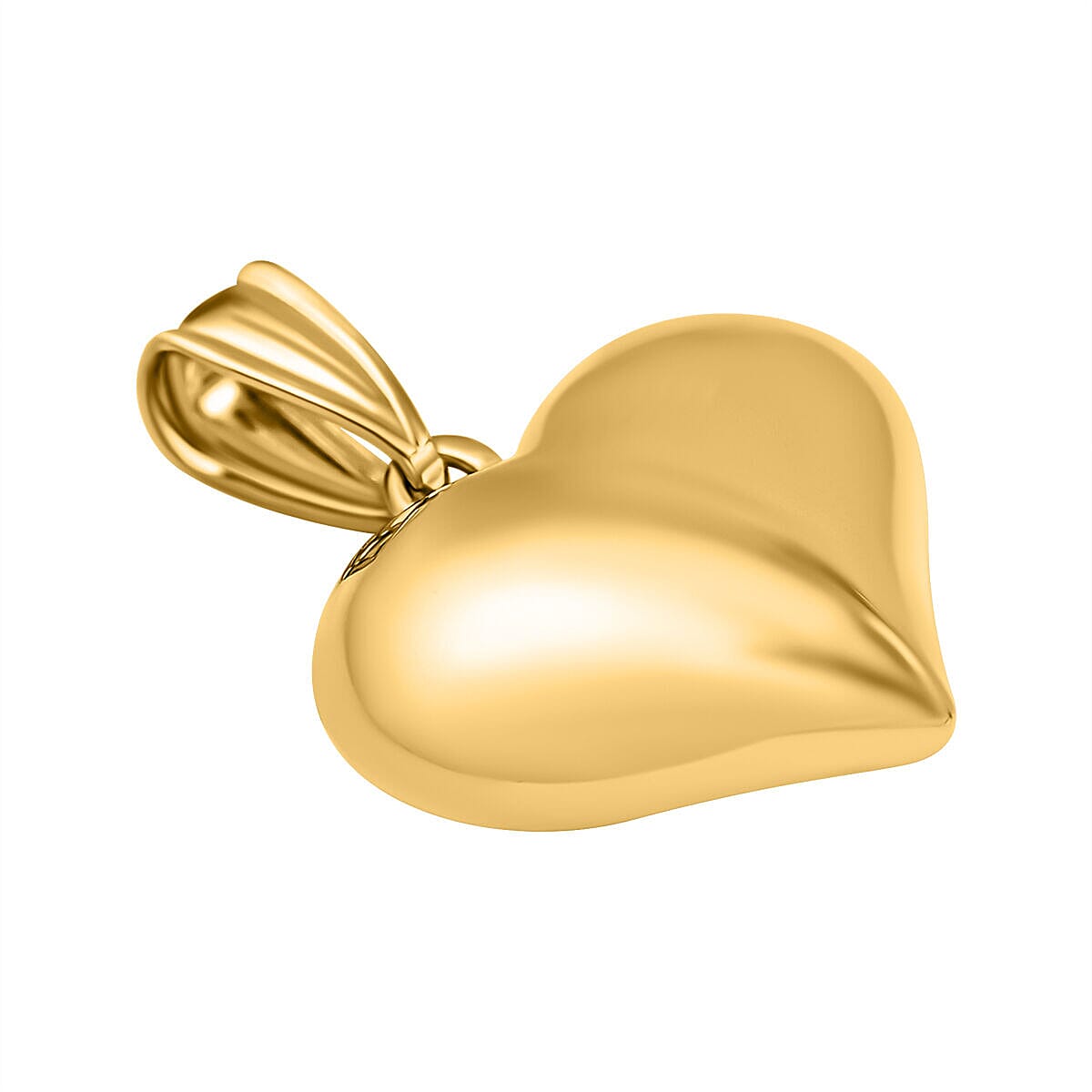 Designer Closeout - 9K Yellow Gold Heart Pendant