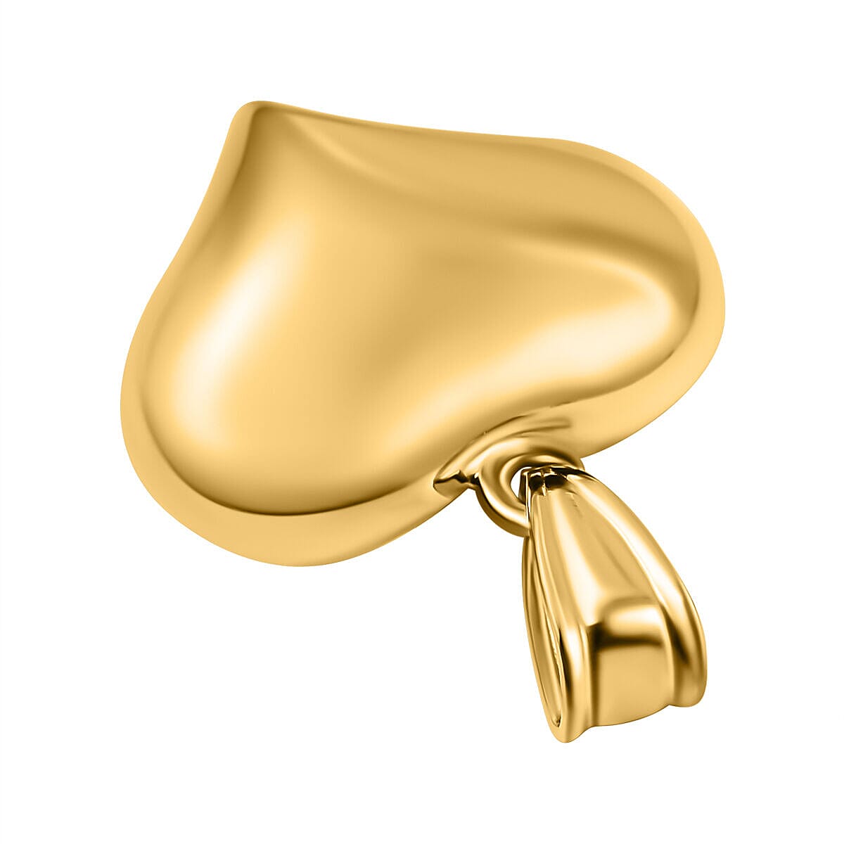 Designer Closeout - 9K Yellow Gold Heart Pendant