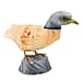 Tucson Find -- Gem Decor Duck Figurine (Length 4.5 cm, Height - 8.5 Cm) - Black