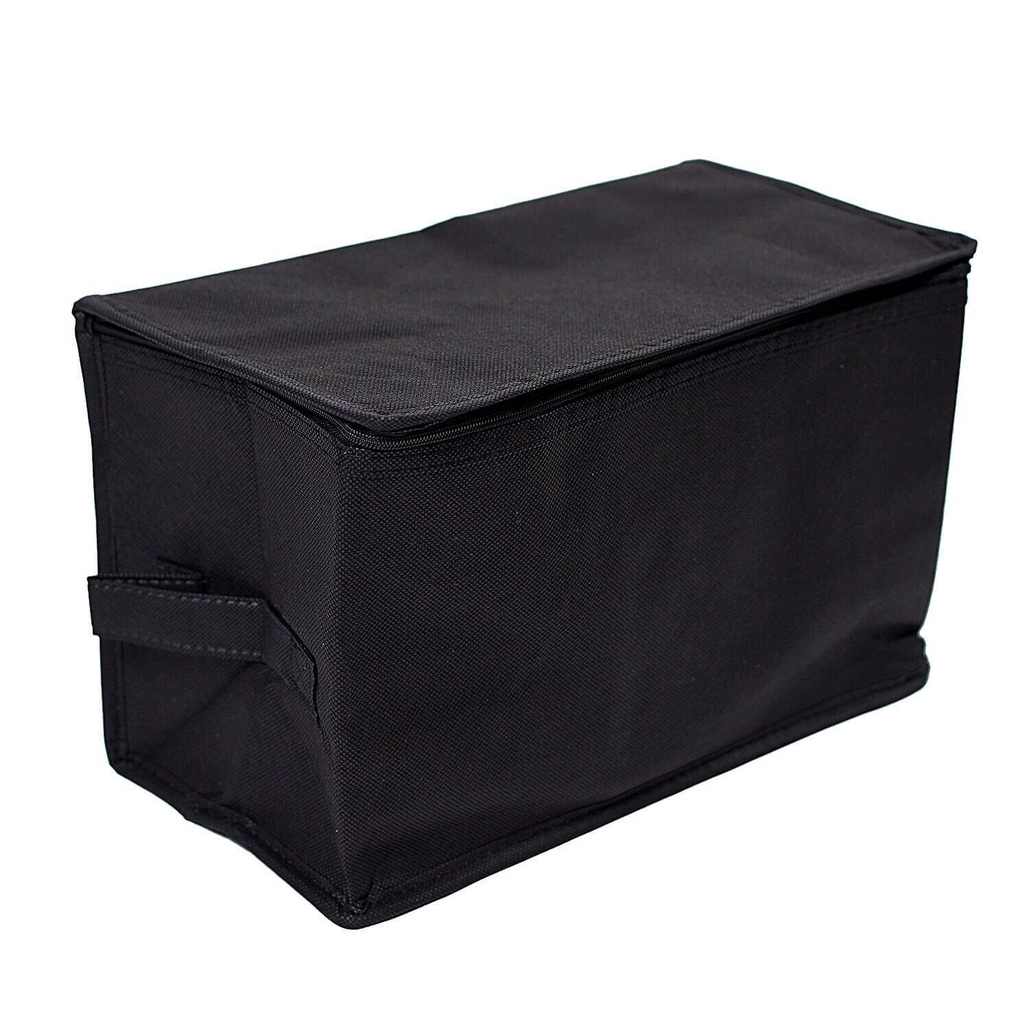Car Boot Organiser with Removable Cooler Bag (Size 52x31x22 cm) - Black