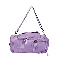 Multi-Function Travel Bag With Backpack Straps & 4 Exterior Zipped Pockets - Grey