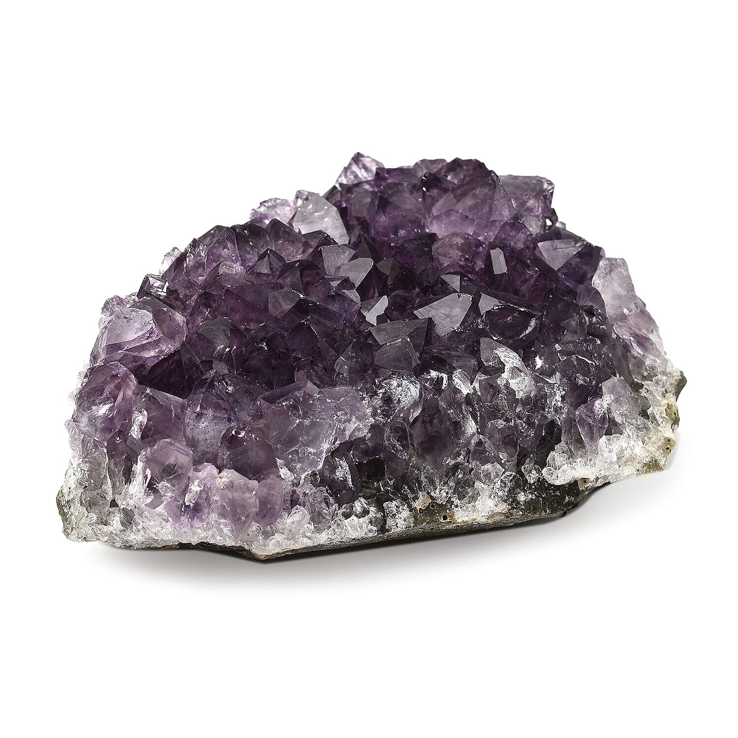 Natural Amethyst Druzy Geode Showpiece 400 Ct