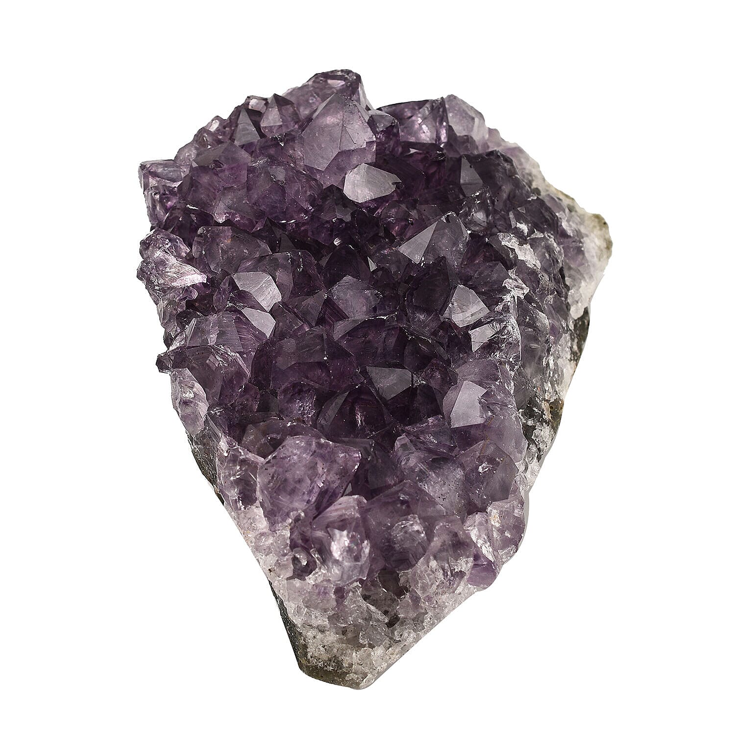 Natural Amethyst Druzy Geode Showpiece 400 Ct
